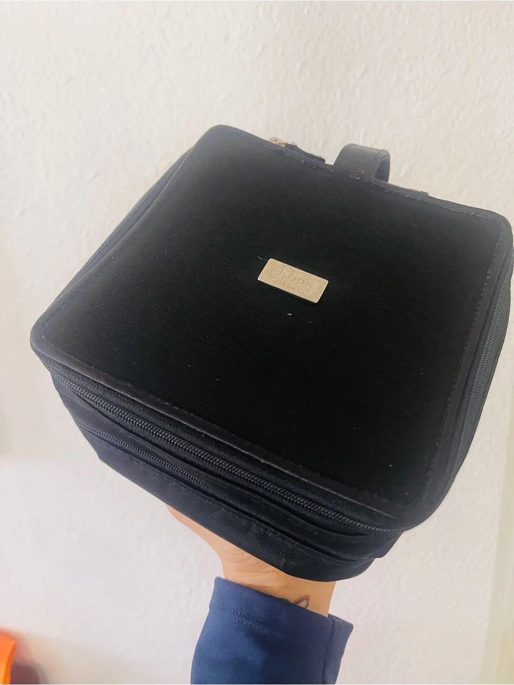 Dior Beauty Trousse de Toilette – Black Cosmetic Travel Case